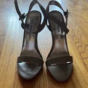 Steve Madden Women's Tan Strappy Heels